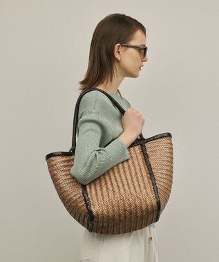 GRACE CONTINENTAL VIPERA THE　LABEL メッシュトートBAG キナリ
