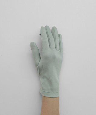 ORuKuBET organic - isla【 日本製・タッチパネル対応・オーガニックコットン 】 ライトグリーン