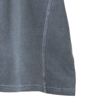 CRAFT STANDARD BOUTIQUE ヴィンテージ加工ロゴプリントノースリーブＰＯ Black