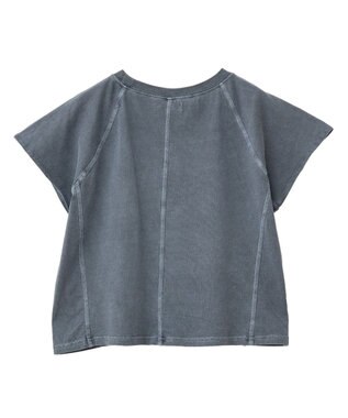 CRAFT STANDARD BOUTIQUE ヴィンテージ加工ロゴプリントノースリーブＰＯ Black