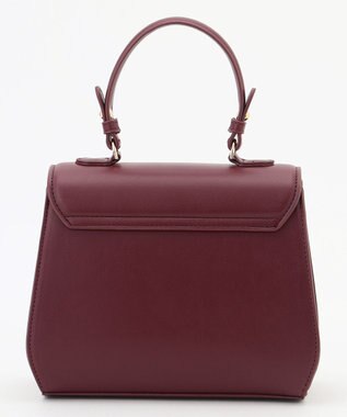 組曲 【加藤ローサさん着用】トップハンドル ハンドバッグ ワイン系