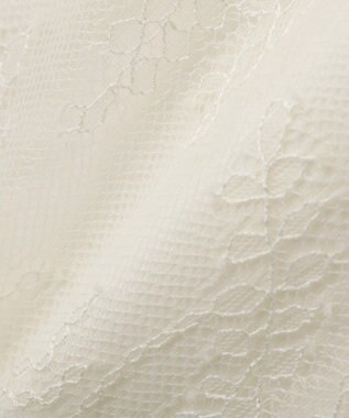 earth music&ecology 【2WAY/紐取り外し可能】総レースホルターネックキャミソール Off White