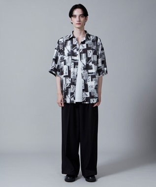 WEGO アムンゼンパターンBIGシャツ（S） 柄3