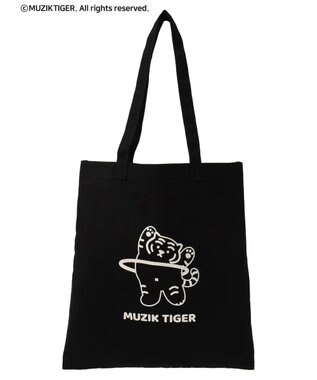 Green Parks ムジークタイガー／カラフルトートＢＡＧ Black