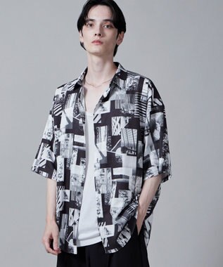 WEGO アムンゼンパターンBIGシャツ（S） 柄3