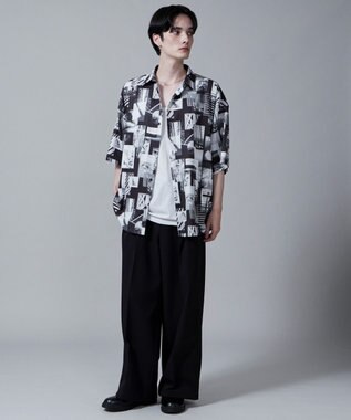 WEGO アムンゼンパターンBIGシャツ（S） 柄3