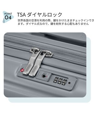 Samsonite アメリカンツーリスター スーツケース 34L パクストラ スピナー55 PAXTRA グレー