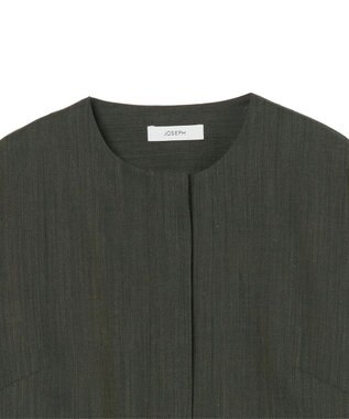 JOSEPH ライトウール　ブラウス Palm Leaf Melange