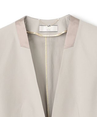 BEIGE， AUDREY / ノーカラージャケット L.Gray