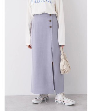 earth music&ecology ＳＥＴ２点　２ＷＡＹスカパン Grayish Blue