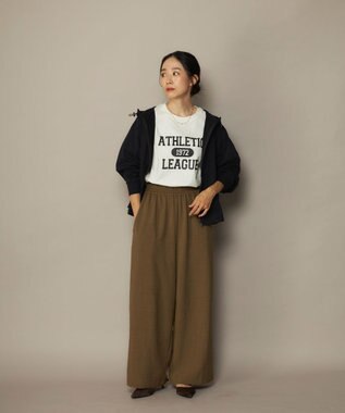 OP／FILA 【Ocean Pacific】らくティブ｜ペアテックスドロストコードUVパーカー ブラック