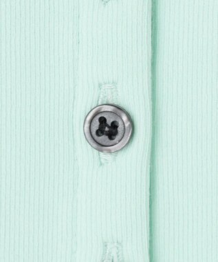 UNFILO ドライタッチリブ カーディガン サックス