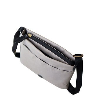FOLNA RD グリンザ・コーデュラナイロンショルダーバッグ グレー