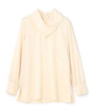BEIGE， MABILLON / スカーフブラウス Ecru