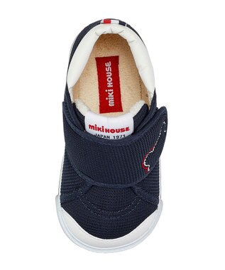 MIKI HOUSE HOT BISCUITS 【ミキハウス】【13.5-15cm】 セカンドベビーシューズ 紺