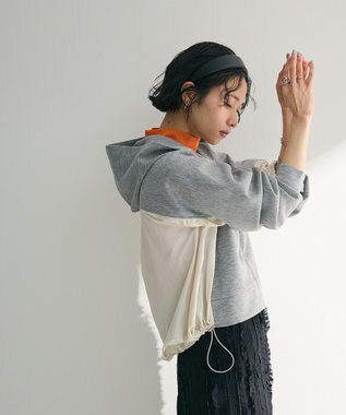 Green Parks ダンボールドッキングｚｉｐパーカー Gray Mixture