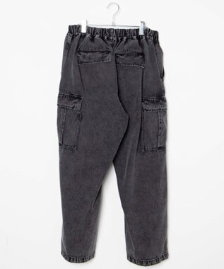 WEGO デニムカーゴパンツ ブラック