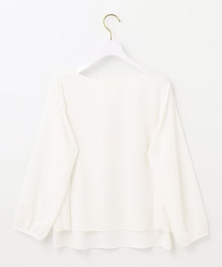 ANY SIS 【洗える】レイヤードレース ブラウス ホワイト系