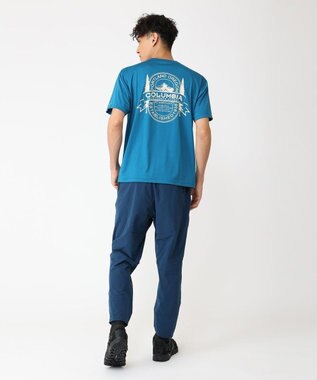 Columbia Columbia/ ハーパースパイアグラフィックショートスリーブTシャツ /コロンビア Dark Turquoise