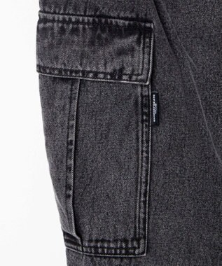 WEGO デニムカーゴパンツ ブラック