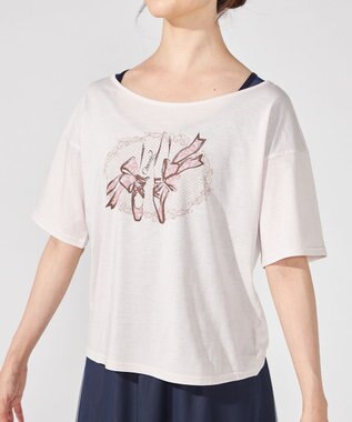Chacott Tシャツ ベビーピンク