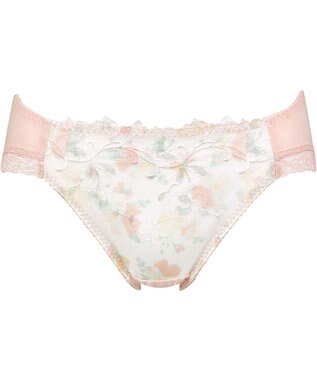 Wing ショーツ　【エアリーソフトブラ】　身生地部オーガニックコットン混　KB2202とペア　はきこみ丈あさめ　ウイング／ワコール　KF2852 オレンジ