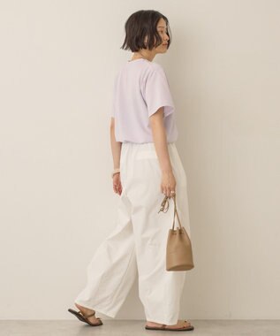 AMERICAN HOLIC ジョーゼット半袖プルオーバー Lavender