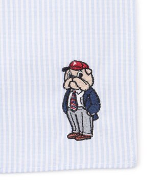 J.PRESS MEN 【BULLDOG BOY】ブロードハンカチーフ サックスブルー系1
