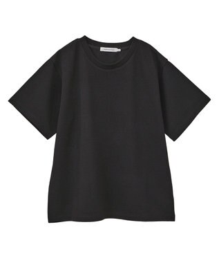 AMERICAN HOLIC ジョーゼット半袖プルオーバー Black