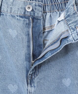 Green Parks ・ＳＵＧＡＲ　ＳＰＯＯＮ　ハート抜染ｐｔデニム Indigo