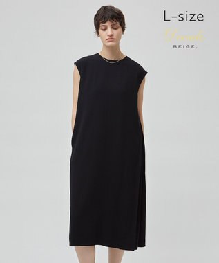 BEIGE， 【L-size】CINDY / サイドタックドレス