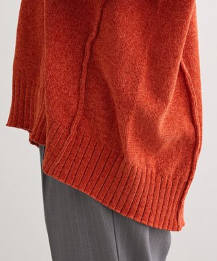 Green Parks リラックスモールニットチュニック Orange