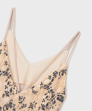 GRACE CONTINENTAL レースキャミロングワンピース キナリ