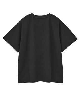 AMERICAN HOLIC ジョーゼット半袖プルオーバー Black