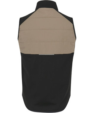 CW-X 【MEN】 CW-X メンズ ベストジャケット 中綿(前身・後ろ上半身) 保温(本体) ノースリーブ ハイネック スポーツ DWO609 /ワコール カーキ