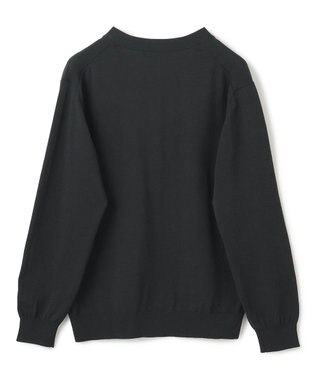 UNFILO MENS スゴ機能美 ニット カーディガン ダークカーキ