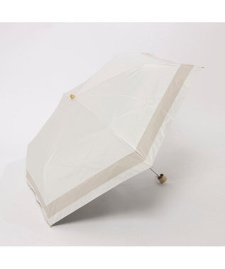 UNBILLION カシュネ cachenez / PU切り継ぎボーダー3段折りたたみ傘