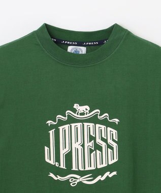 J.PRESS KIDS 【140-170cm】 50/2天竺ロゴＴシャツ カーキ