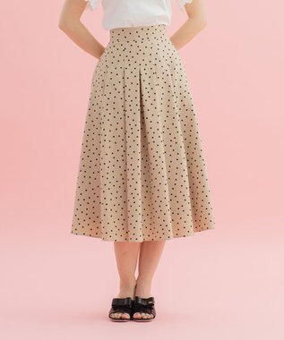 TOCCA 【洗える】PRINTEMPS スカート ベージュ系5