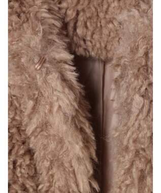 Green Parks ・ＥＬＥＮＣＡＲＥ　ＤＵＥ　シープファーノーカラーコート Beige