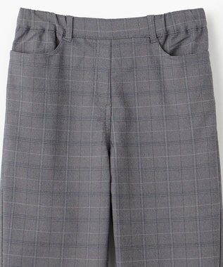 ANY 【ストレッチ/ガードル効果/裏起毛/ウエストゴム】大人の7daysウォームタッチパンツ チェック