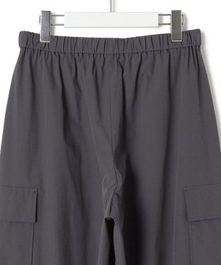 23区 S 【撥水加工/洗える】ナイロン2WAYストレッチ パラシュート パンツ グレー系