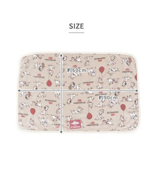 PET PARADISE ディズニー １０１匹わんちゃん ブランケット 《風船柄》 90×60cm 風船柄