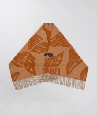 AURORA 【 ANNA SUI（アナ スイ）】ウールジャカードボタン付き羽織り(WASH)