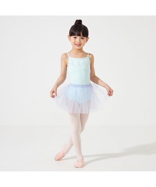 Chacott キャミソールレオタード ベビーブルー