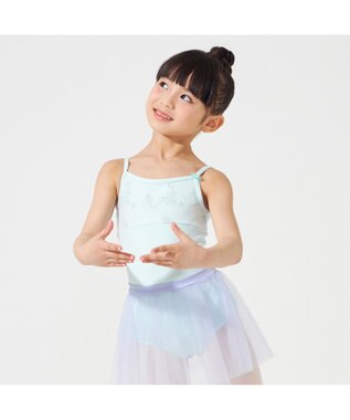 Chacott キャミソールレオタード ベビーブルー