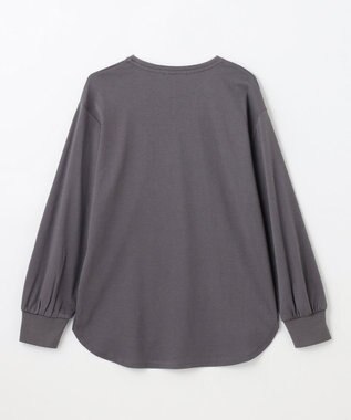 ANY 【UVケア】ビューティベーシックロングＴシャツ チャコール