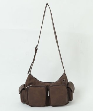 WEGO 2wayハトメショルダー ブラウン