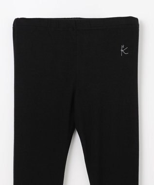 組曲 KIDS 【150-160㎝】なめらかタッチ レギンス ブラック