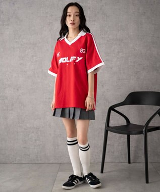 WEGO ゲームグラフィックビッグT レッド